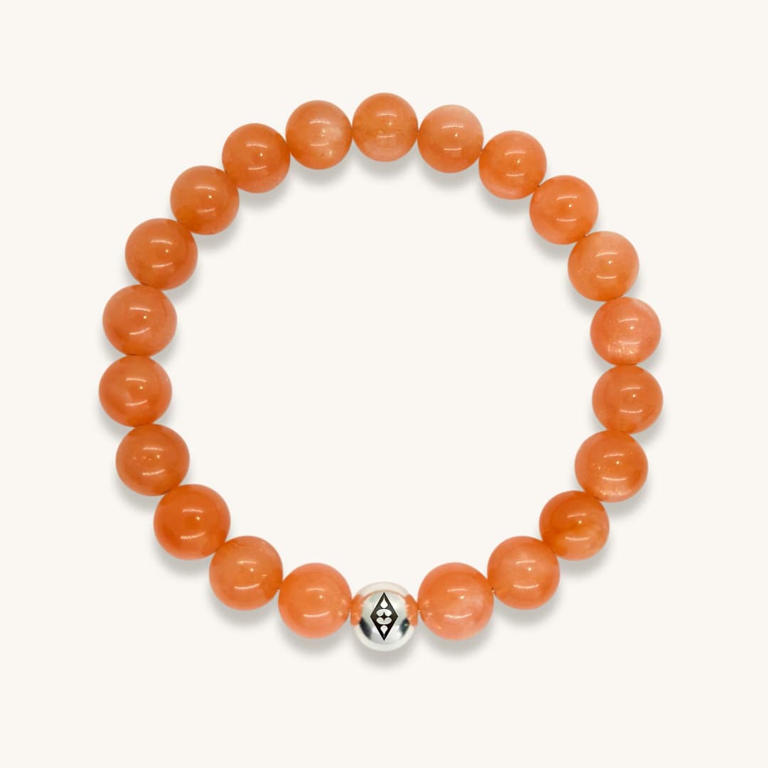 Sunstone Beaded Bracelet Sunstone Energy Bracelet | Growth · Health · Passion - Image 1