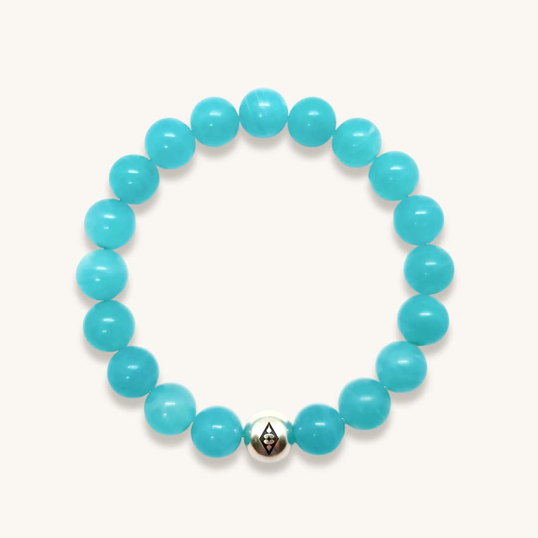 mazonite Bracelet | AURATARA Amazonite Beaded Bracelet